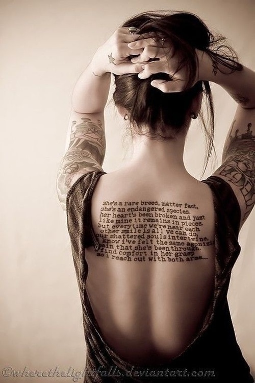 Beautiful Tattoos On Women