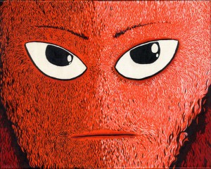 Mr Pilgrim comic paintings for sale, modern wall art canvas, pop art on canvas, canvas art paintings, buy art online, acrylic paintings, comic art for sale.