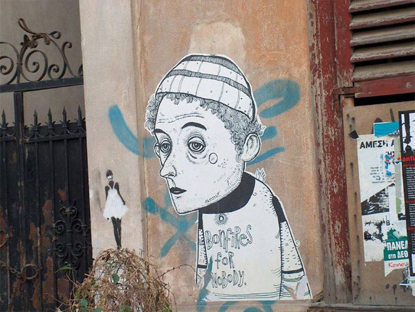os gemeos, athens street art, alexandros vasmoulakis, goin, greece, graffiti art, urban artist.
