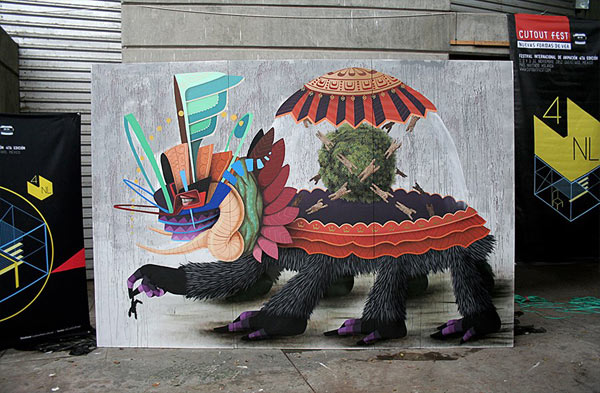 curiot, urban artist, street art, mexico, fabio martinez, graffiti art, wall mural, murals.