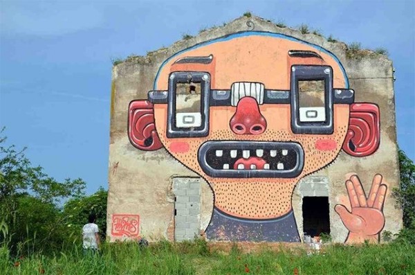 wall murals, street art, urban art, graffiti art, mr pilgrim, roa, mr thoms, pixel pancho, zildra.