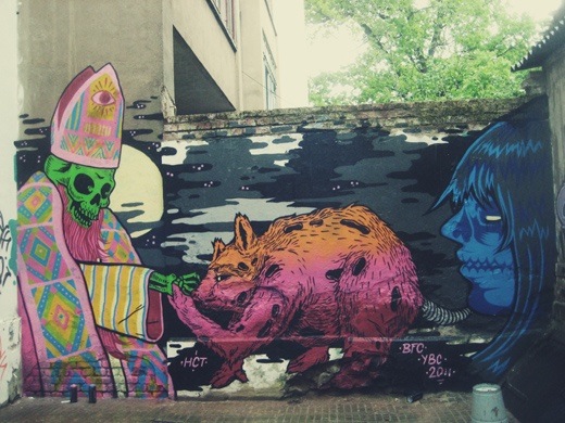 Broken Fingaz Crew, street artists, global urban art, street art of the world, free walls, graffiti art.