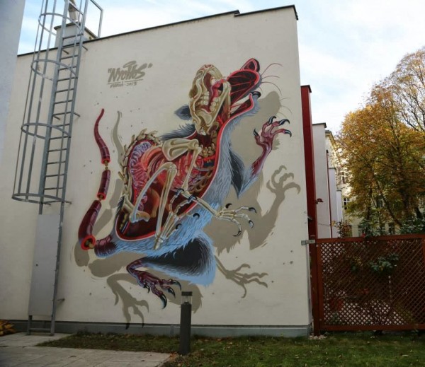 NYCHOS, Vienna, Austria, great street art, urban artists, street artists, amazing urban art, graffiti art, Mr Pilgrim