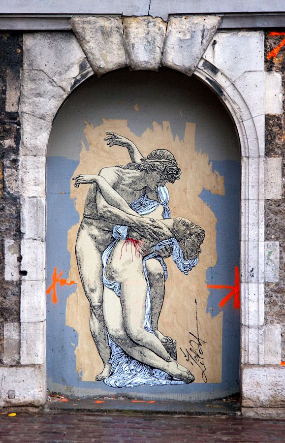 Zilda, Paris, France, graffiti art, street artists, urban murals, urban art, mr pilgrim art.