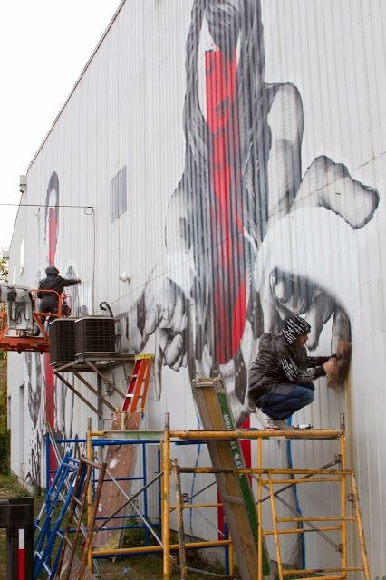 The Serpenteens - Wall mural in Minneapolis, USA by Irish artist Fin Dac & Angelina Christina 2