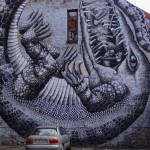 British street artist Phlegm