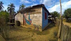 Street art in Colombia by Ark Gabriel
