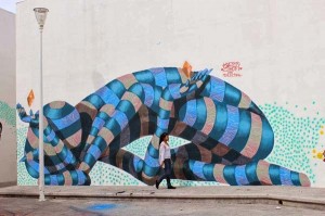 Street art in Mexico by Kloer