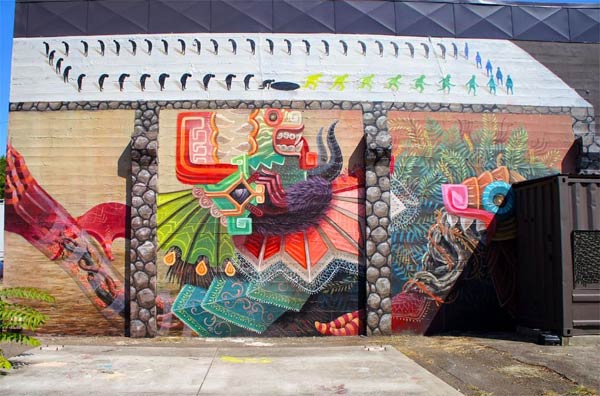 Portland, USA by Mexican artist Curiot (Photo by Matt) | summer street art