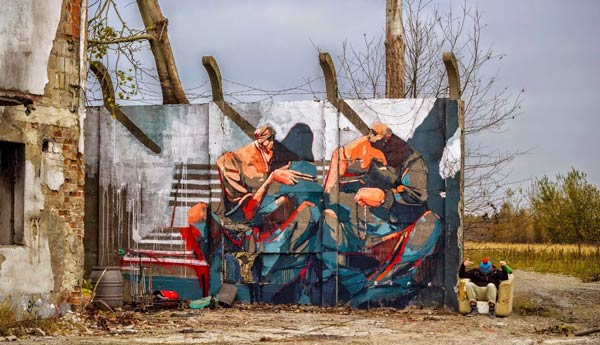 Run the Jewels by Sepe in Warsaw, Poland | summer street art