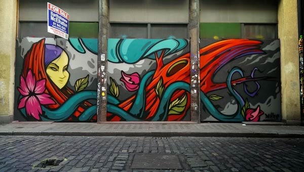 Street art in Ireland by Danleo | summer street art
