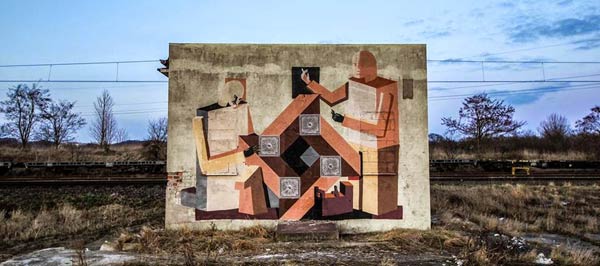 Street art in Gdynia, Poland by JAY-POP