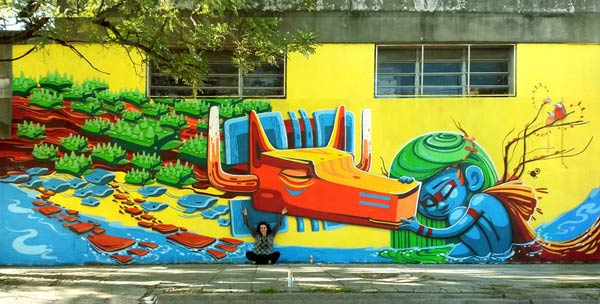 Street Art 2016- Animalitoland in Buenos Aires, Argentina