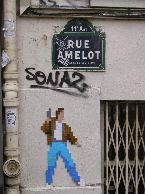 Street Art 2016- Street art in Paris, France by Mega Matt (Photo by EscapadesSA)