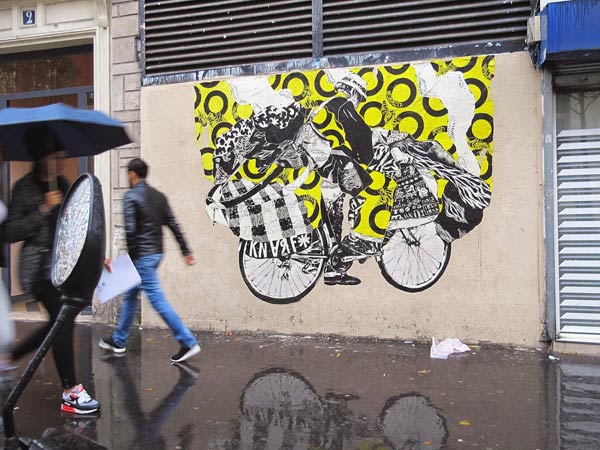 Street Art 2016- Street art in Paris by Knarf