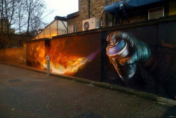 Mural in London, UK