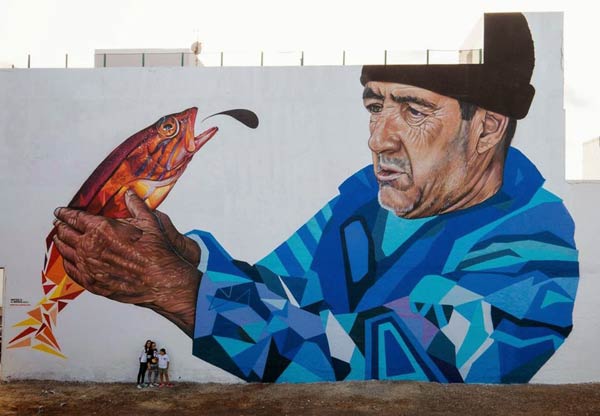 Street art in Fuerteventura, Spain by Sabotaje Al Montaje