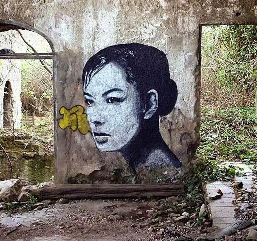 Street art in Rome, Italy by 0707