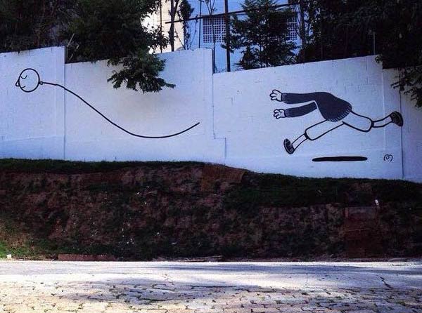 Street art in Sao Paulo, Brazil by Muretz