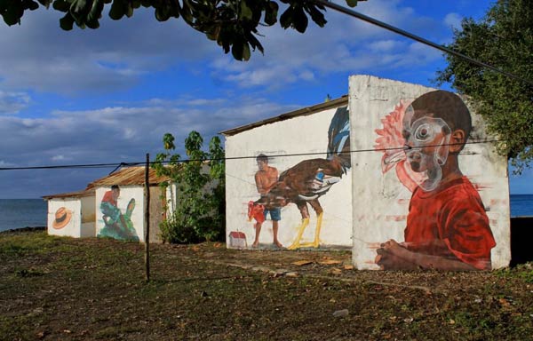 Street art in the Dominican Republic by Jade