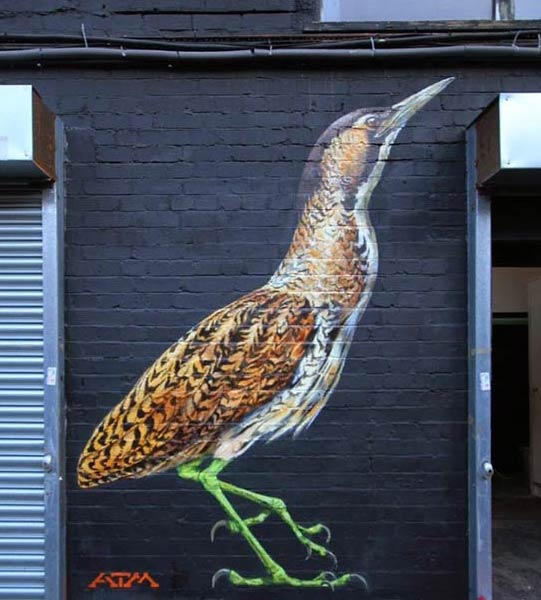 Street art in the UK by ATM
