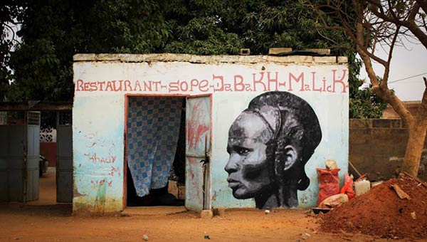Street art in Senegal by YZ