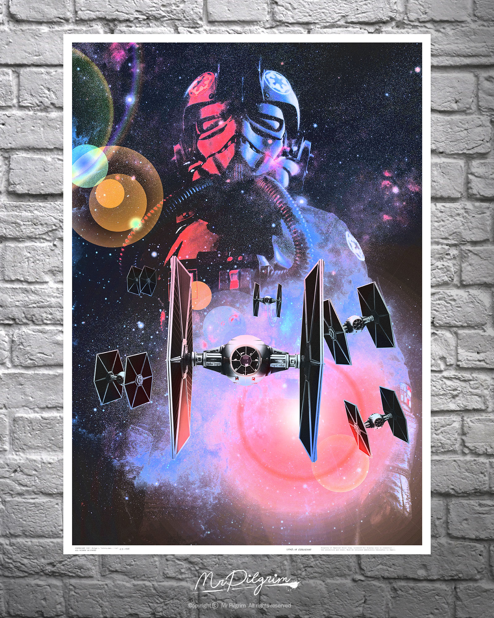 New Star Wars Stuff!  Tie Fighter Poster!