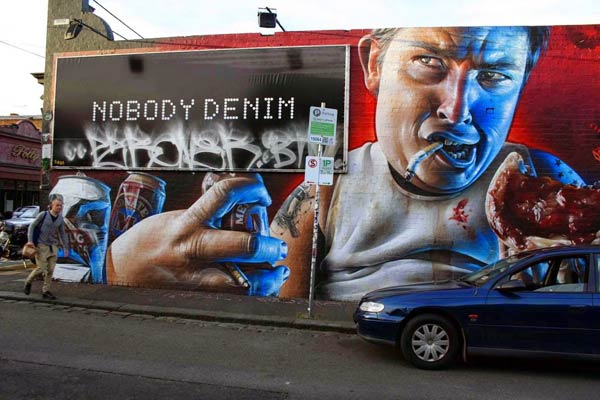 Melbourne, Australia by Smug (Photo by GraffitisDuMonde)