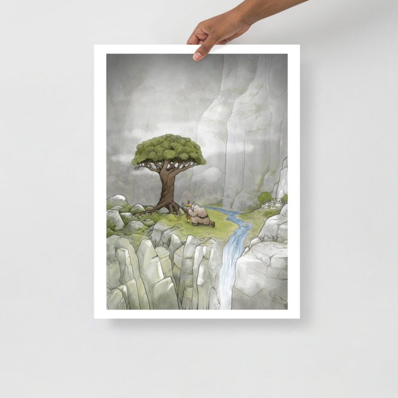 "Tree of Wisdom" by Mr Pilgrim Artist prints
