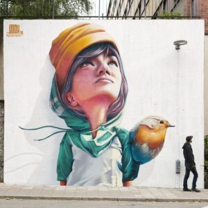 Awesome street art pieces by by Yash