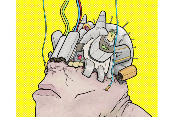 "Cloud Gaming" Mr Pilgrim Original Art