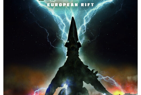 Kaiju poster design inspired by Pacific Rim by UK artist Mr Pilgrim