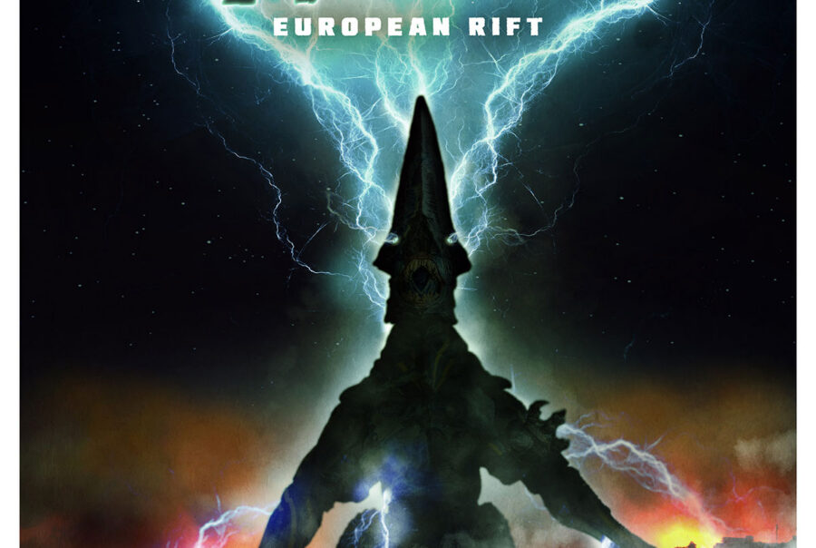 Kaiju poster design inspired by Pacific Rim by UK artist Mr Pilgrim