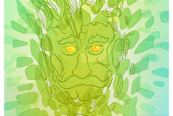Mr Pilgrim Art The Green Man